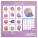 NOTIQUE Poznámkový kalendář Malý princ Plastic 2027, PLASTIC FREE, 30 x 30 cm - pgp-36347_zad - variant Pg PGP-36347