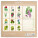 NOTIQUE Poznámkový kalendář Herbář Plastic FREE 2027, PLASTIC FREE, 30 x 30 cm - pgp-36979_zad - variant Pg PGP-36979