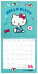 NOTIQUE Poznámkový kalendář Hello Kitty 2027, 30 x 30 cm - pgp-36969-v_kal - variant Pg PGP-36969-V
