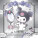 NOTIQUE Poznámkový kalendář Kuromi 2027, 30 x 30 cm - pgp-36971-v_07 - variant Pg PGP-36971-V