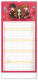 NOTIQUE Nástěnný kalendář Rodinný plánovací Harry Potter CZ/SK 2027, 21 x 42 cm - pgn-36974-l_12 - variant Pg PGN-36974-L
