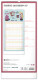 NOTIQUE Nástěnný kalendář Rodinný plánovací Harry Potter CZ/SK 2027, 21 x 42 cm - pgn-36974-l_zad - variant Pg PGN-36974-L