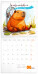 NOTIQUE Grid calendar Cheeky Capybaras 2027, 30 x 30 cm - pgp-37894-v_kal - variant Pg PGP-37894-V
