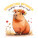 NOTIQUE Grid calendar Cheeky Capybaras 2027, 30 x 30 cm - pgp-37894-z_03 - variant Pg PGP-37894-Z
