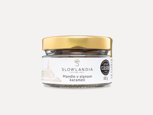 Mandle v slanom karameli 100 g