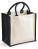 WM421 Printers Midi Jute Bag - WM421_Black - variant Ls 1000191194