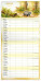 NOTIQUE Rodinný plánovací kalendář Zvířátka CZ 2027, 30 x 30 cm - pgp-36986_kal - variant Pg PGP-36986