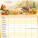 NOTIQUE Rodinný plánovací kalendár Zvieratká 2027, 30 x 30 cm - pgp-36987-sk_10 - variant Pg PGP-36987-SK