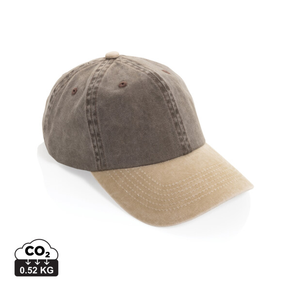 Dvoubarevná kšiltovka BEAU AWARE™ Washed, 6 panelů
