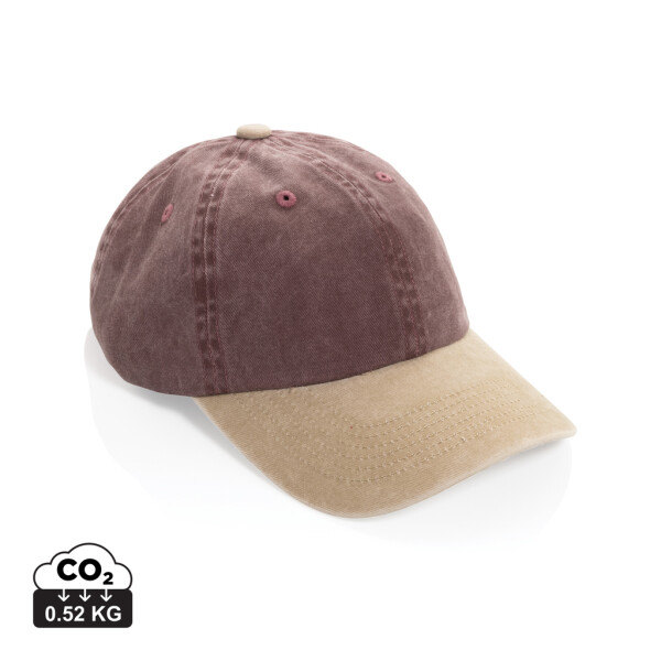 Dvoubarevná kšiltovka BEAU AWARE™ Washed, 6 panelů