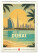 NOTIQUE Nástěnný kalendář Vintage plakáty - světová města 2027, 33 x 46 cm - pgn-36361_08 - variant Pg PGN-36361