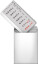 NOTIQUE Nástěnný kalendář 4-měsíční standard skládací 2027, 29,5 x 84,5 cm - pgn-36954-sk-l_01 - variant Pg PGN-36954-SK-L