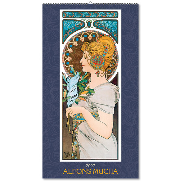 Nástěnný kalendář Alfons Mucha 2027