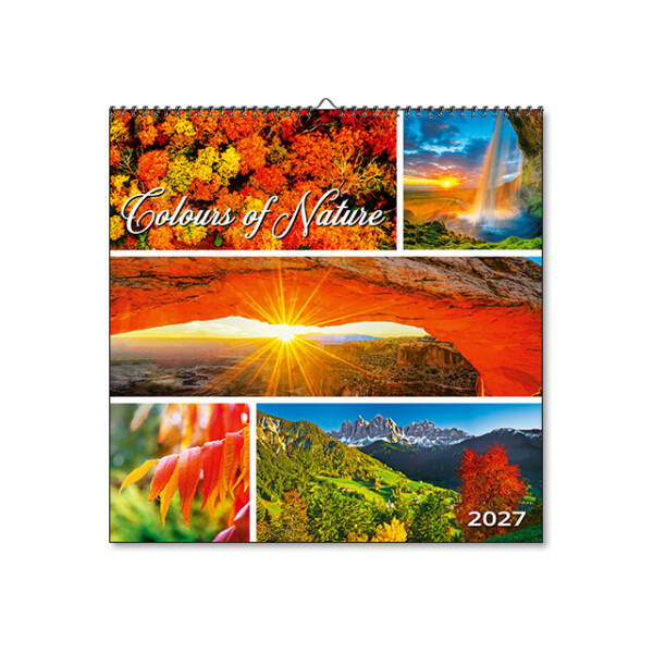 Nástěnný kalendář Colours of nature 2027