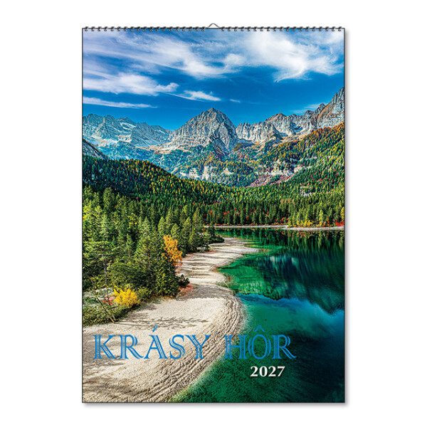Nástěnný kalendář Krásy hor 2027
