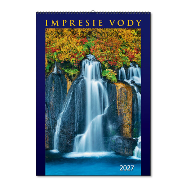 Nástěnný kalendář Imprese vody 2027