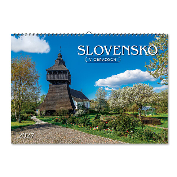 Nástěnný kalendář Slovensko v obrazech 2027