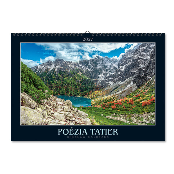 Nástěnný kalendář Poezie Tater 2027