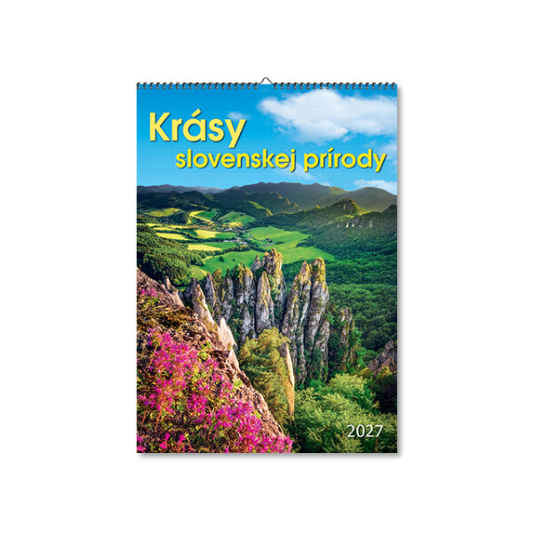 Nástěnný kalendář Krásy slovenské přírody 2027