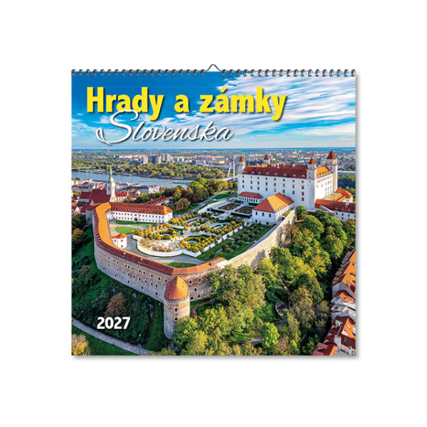 Nástěnný kalendář Hrady a zámky Slovenska 2027