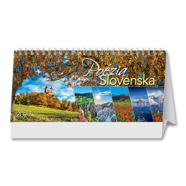 Stolní kalendář Poezie Slovenska 2027