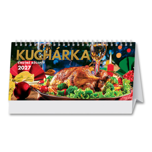 Stolní kalendář Kuchařka 2027