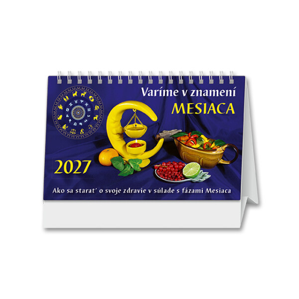 Stolní kalendář Vaříme ve znamení měsíce 2027