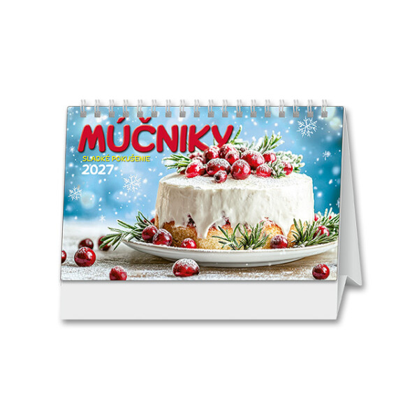 Stolní kalendář Moučníky 2027
