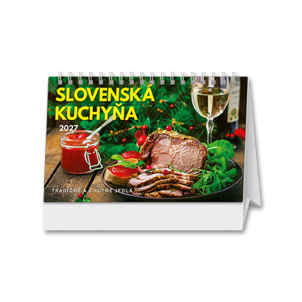 Stolní kalendář Slovenská kuchyně 2027