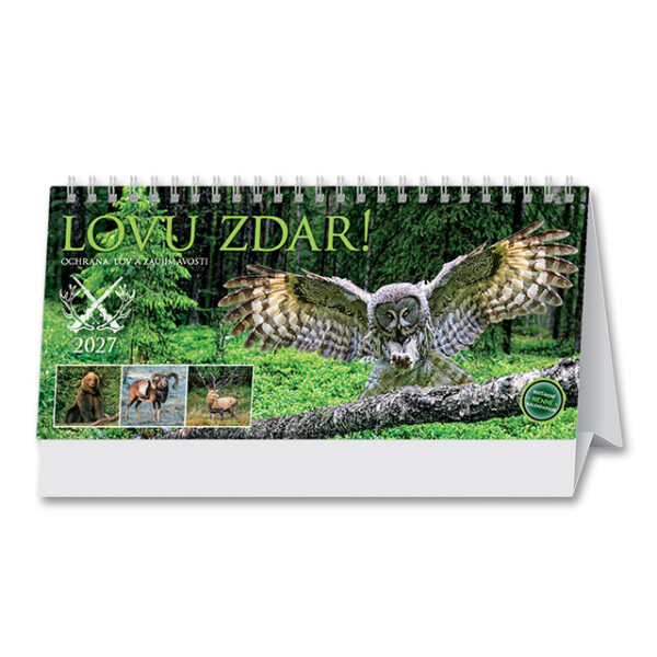Stolní kalendář Lovu zdar! 2027