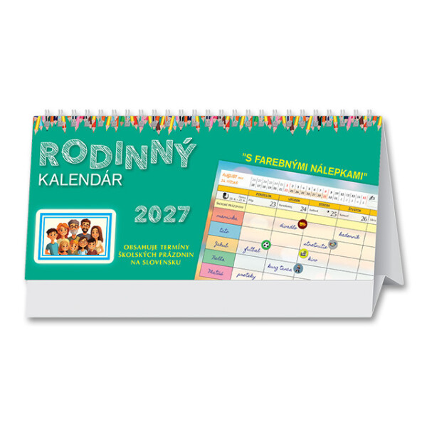 Stolní kalendář Rodinný 2027