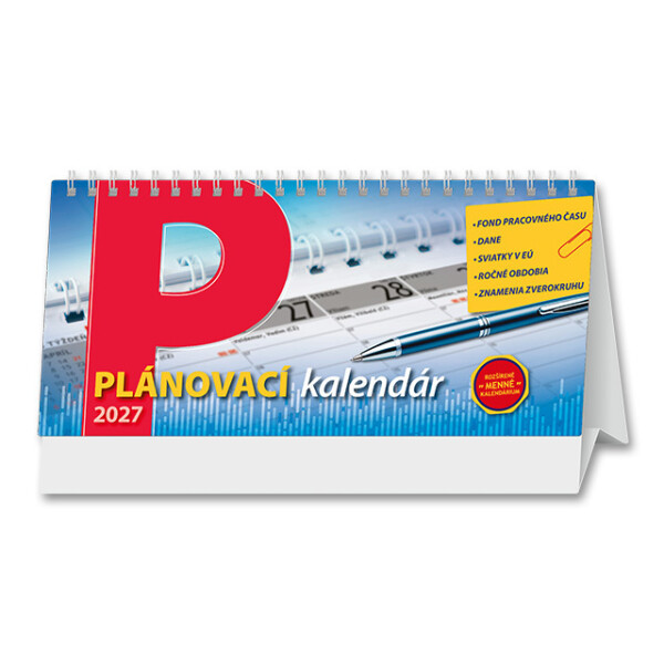 Stolní kalendář Plánovací 2027