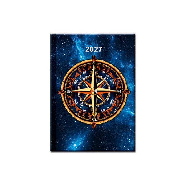 Praktik denní diář A6 KOMPAS 2027