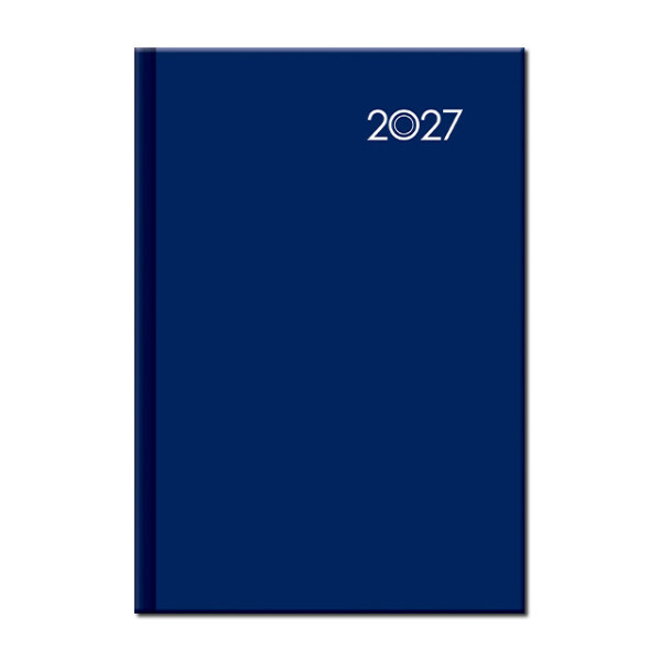 Denní diář A5 FALCON modrý 2027
