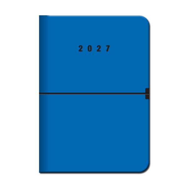 Týdenní diář A5 CAPRI Kobalt 2027