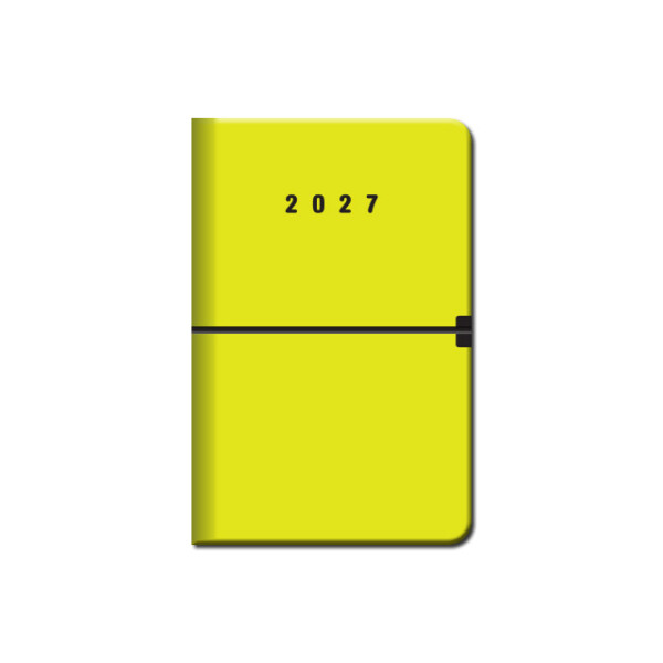 Mini diář A6 CAPRI neon 2027