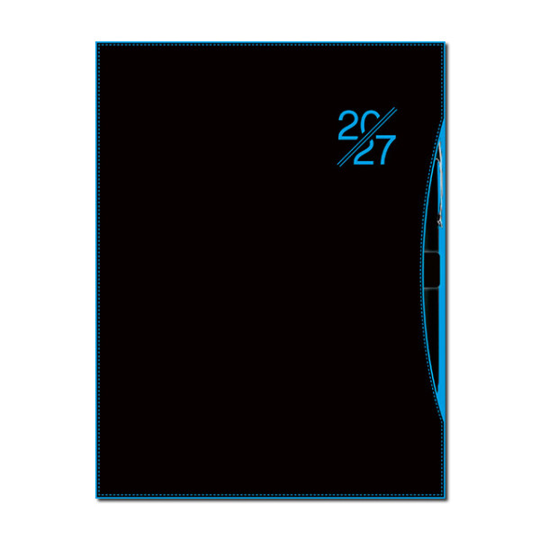 Denní diář A5 SMART blue 2027