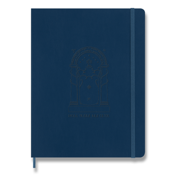 Zápisník Moleskine Lord of the Rings - měkké desky, XL, linkovaný