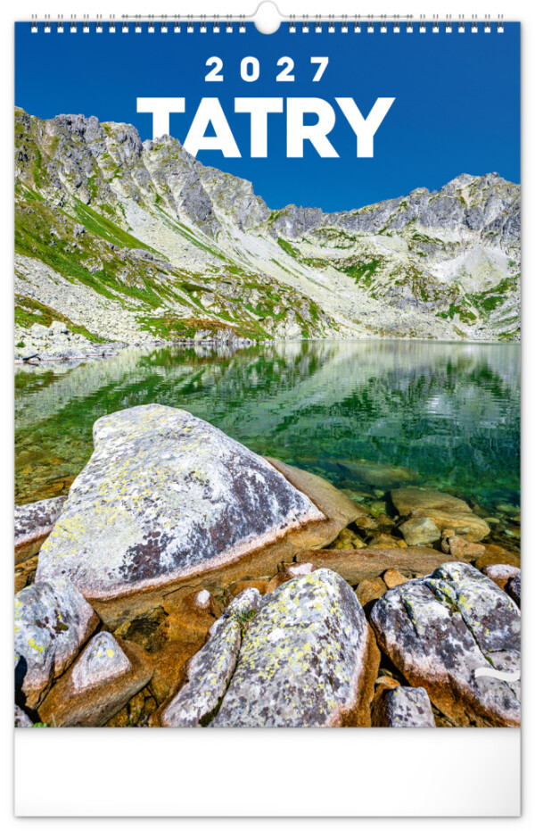 NOTIQUE Nástěnný kalendář Tatry 2027, 33 x 46 cm