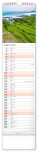 NOTIQUE Nástěnný kalendář Země CZ/SK 2027, 12 x 48 cm - pgn-36839-l_04 - variant Pg PGN-36839-L