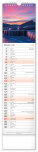 NOTIQUE Nástěnný kalendář Země CZ/SK 2027, 12 x 48 cm - pgn-36839-l_06 - variant Pg PGN-36839-L