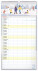 NOTIQUE Nástěnný kalendář Rodinný plánovací XXL 2027, 33 x 64 cm - pgn-36868-sk_02 - variant Pg PGN-36868-SK