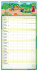 NOTIQUE Nástěnný kalendář Rodinný plánovací XXL 2027, 33 x 64 cm - pgn-36868-sk_05 - variant Pg PGN-36868-SK