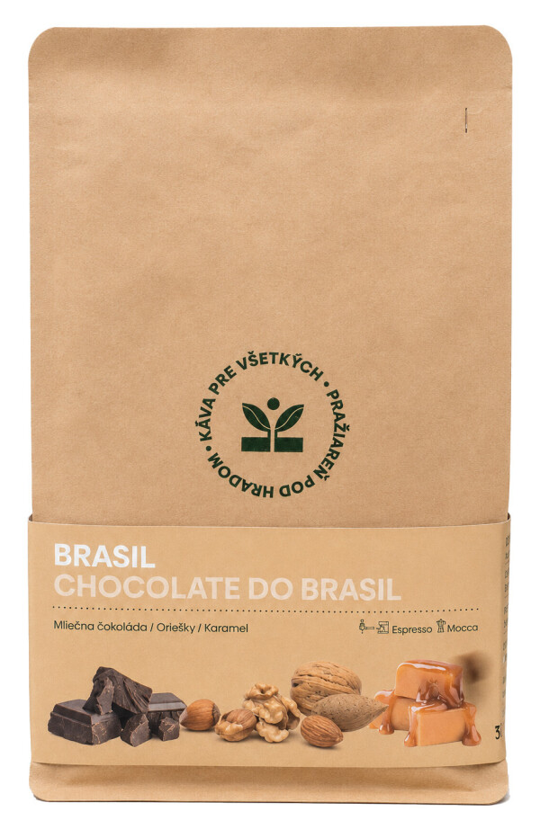 Zrnková káva – Brasil Chocolate do Brasil 200 g