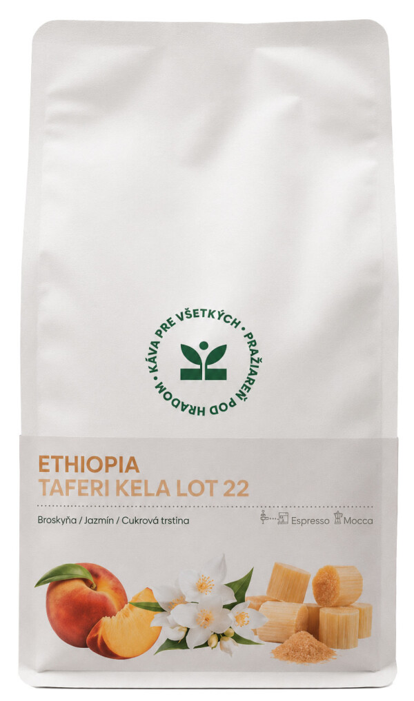 Zrnková káva – EthiopiaTaferi Kela LOT 22 200 g