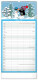 NOTIQUE Nástěnný kalendář Rodinný plánovací Krtek CZ 2027, 21 x 42 cm - pgn-36866-l_01 - variant Pg PGN-36866-L