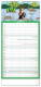 NOTIQUE Nástěnný kalendář Rodinný plánovací Krtek CZ 2027, 21 x 42 cm - pgn-36866-l_03 - variant Pg PGN-36866-L