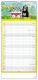 NOTIQUE Nástěnný kalendář Rodinný plánovací Krtek CZ 2027, 21 x 42 cm - pgn-36866-l_05 - variant Pg PGN-36866-L