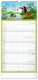 NOTIQUE Nástěnný kalendář Rodinný plánovací Krtek CZ 2027, 21 x 42 cm - pgn-36866-l_06 - variant Pg PGN-36866-L