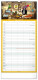 NOTIQUE Nástěnný kalendář Rodinný plánovací Krtek CZ 2027, 21 x 42 cm - pgn-36866-l_11 - variant Pg PGN-36866-L